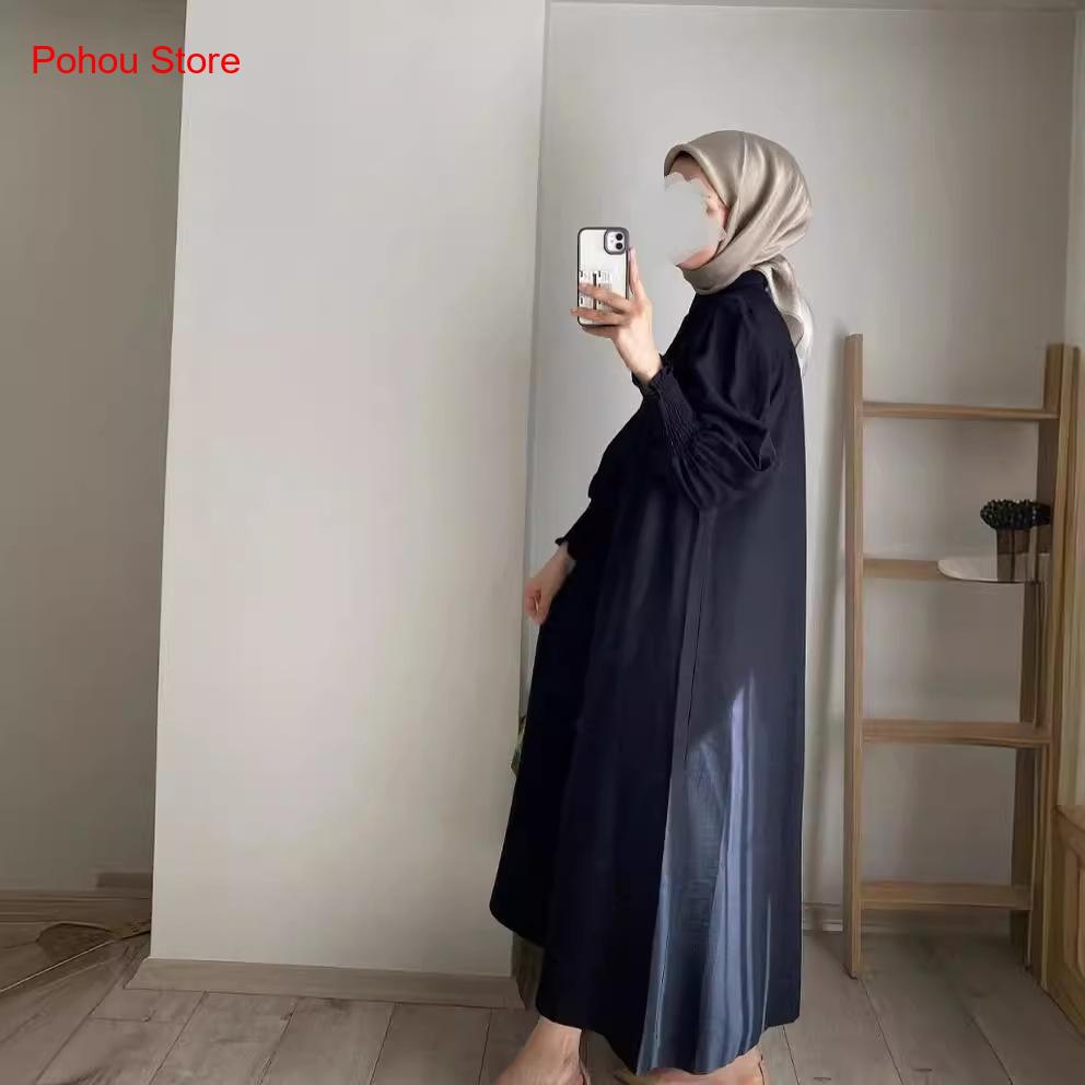 Abito chemisier stile coreano  - Korean Style A Line Shirt Dress recensione e prezzo