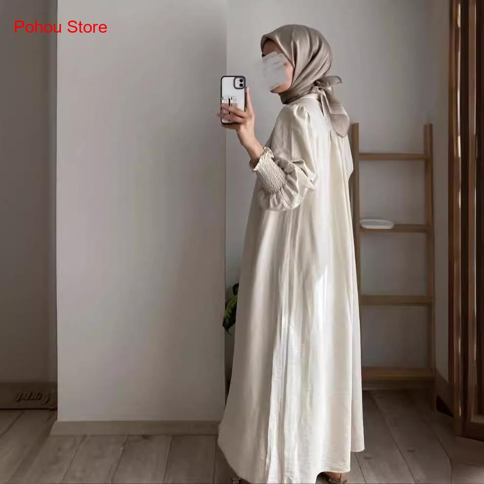 Abito chemisier stile coreano  - Korean Style A Line Shirt Dress recensione e prezzo