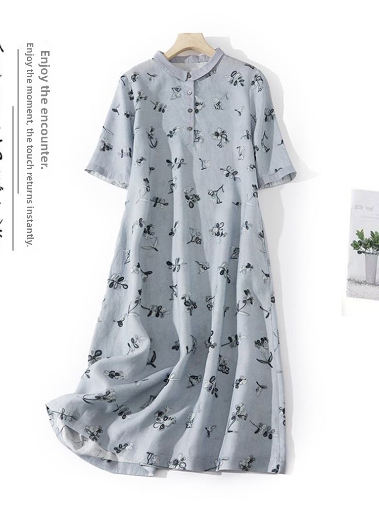 Abito chemisier midi estivo da - Casual Loose Linen Shirt Dress recensione e prezzo