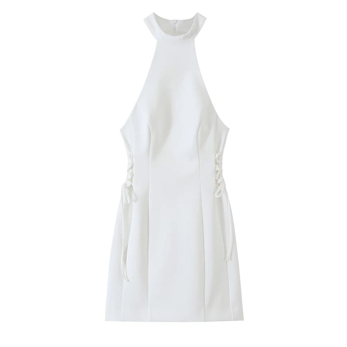 Abito Mini Bianco da Donna con - Y2K Backless Halter Mini Dress recensione e prezzo
