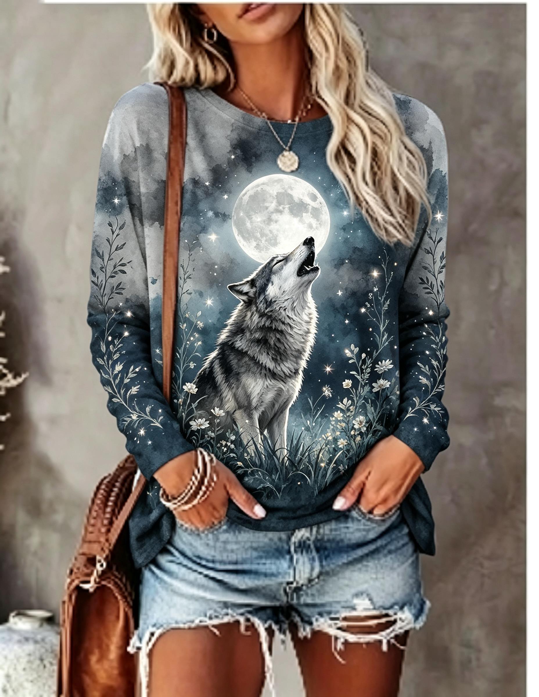 Maglietta a maniche lunghe da  - Blouses recensione e prezzo